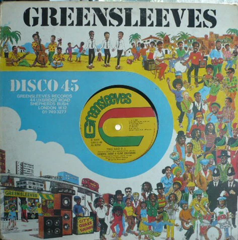 Clint Eastwood And General Saint - Tribute To General Echo / Two Bad D.J. (12") - Picture 3 of 3