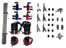 V6 DIRECT PORT FOGGER NITROUS KIT NEW Racer X