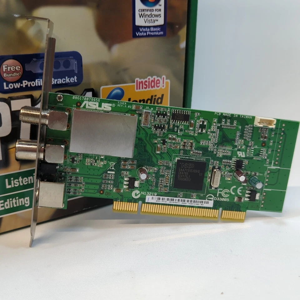 ASUS My Cinema P7131 Analog TV Card with Remote - Low and Full Profile - Image 2 of 4