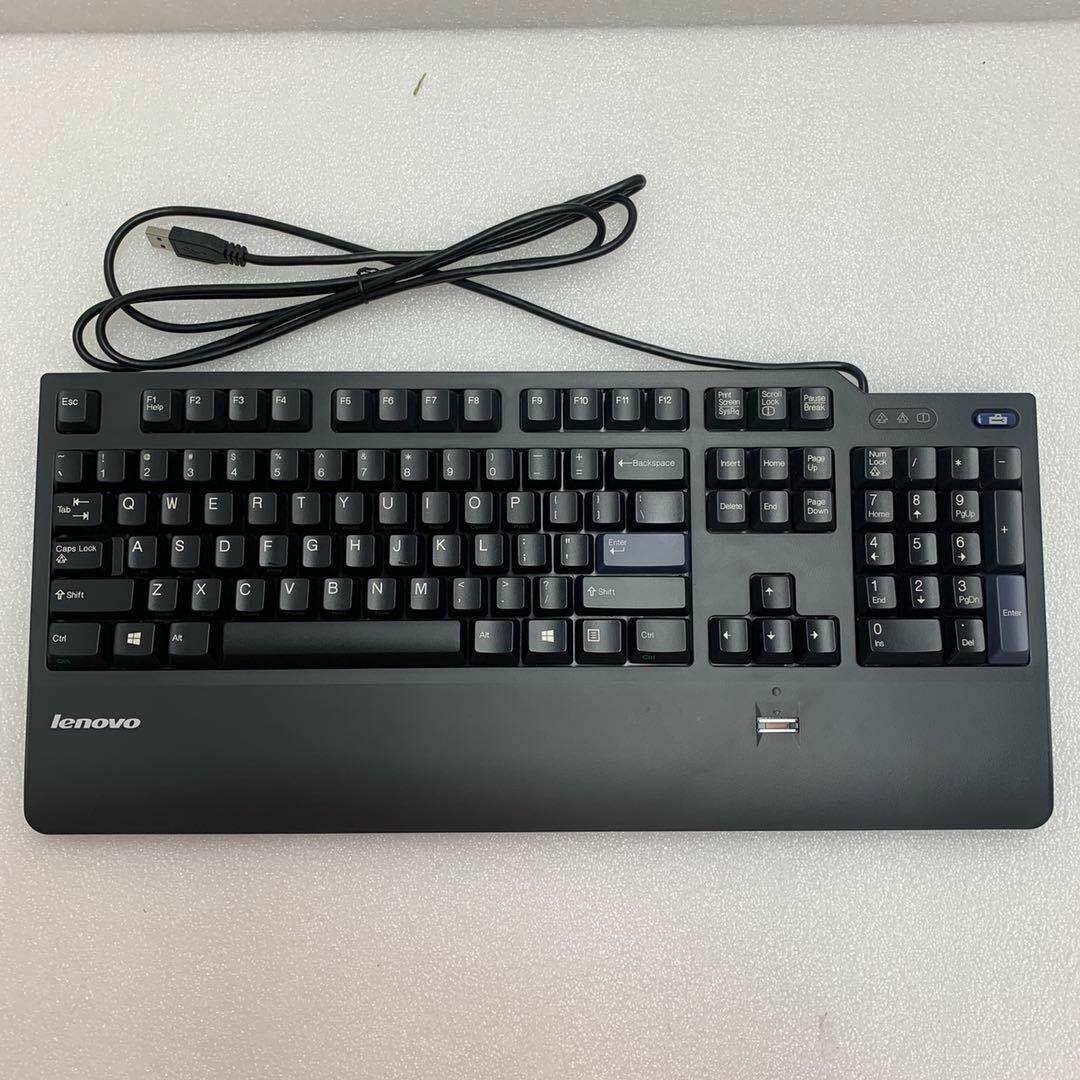 Genuine IBM Lenovo Black Wired USB Fingerprint Security Genuine IBM Lenovo Black Wired USB Fingerprint Security