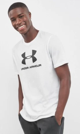 Under armour white tee shirts deals