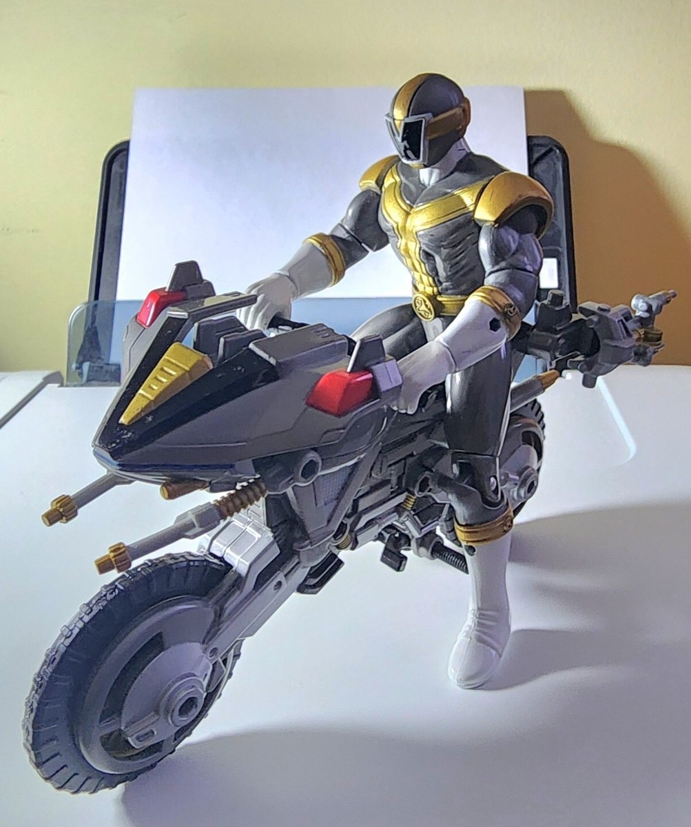 Bandai Power Rangers 1st Original SILVER Ranger ZHANE, Astro