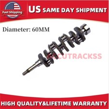 Crankshaft Std 60mm For Kubota V2003 V2003t Engine Bobcat Kx121 L4240 Tractor