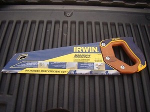 IRWIN MARATHON 2011201 Coarse Cut 15" Carpenter Saw