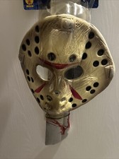 NIP - Rubie's Men's Friday The 13th Jason Voorhees Mask  Machete Costume Set