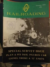Scale Railroading Magazine Jan 1972 Good condition