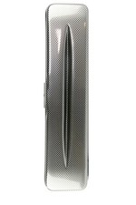 Bam Hightech Flute Case Silver Carbon Look 4009XLSC