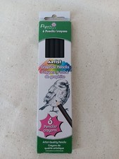 Paper Craft Graphite Artist Quality Pencils 6 Drawing Pencils School Office NEW