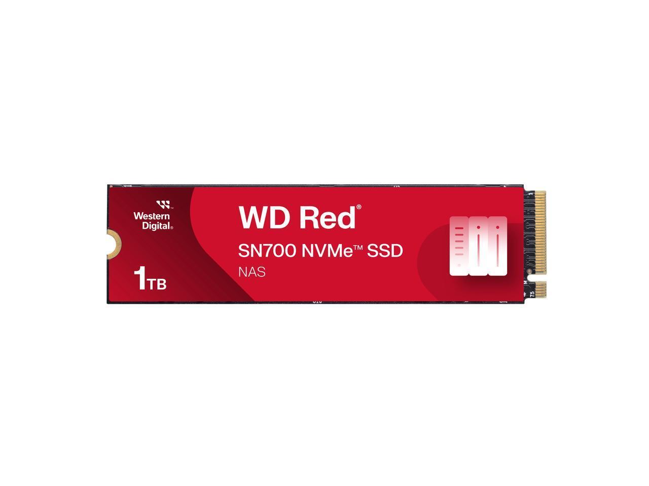 WD Red SN700 NVMe SSD, 1TB of NVMe Solid-State Drive for NAS Devices