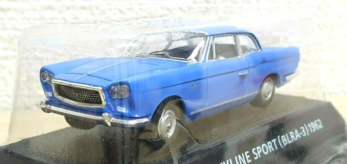 1/64 Konami 1962 NISSAN PRINCE SKYLINE SPORT BLUE diecast car