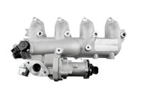 Agr-Ventil Mit AnsaugkrüMmer Ford 1.8 Diesel 4M5Q9424BB 1668578 1387083