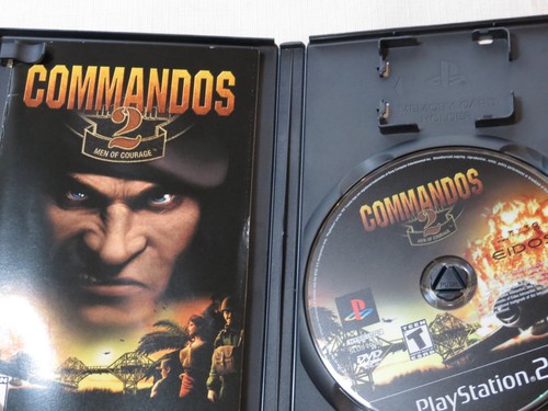 Commandos 2 Men Of Courage Playstation 2 PS2 T-Teen 2002 Video Game - Picture 4 of 4