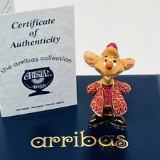 New Disney Parks Arribas Brothers Swarovski® Crystal Jaq Mouse Jeweled Figurine