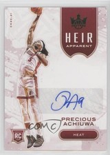 2020-21 Panini Court Kings Heir Apparent Jade Precious Achiuwa #HA-PAC Auto 0w77