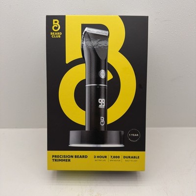 Beard Club Precision Beard And Hair Trimmer Electric Cordless Rechargeable