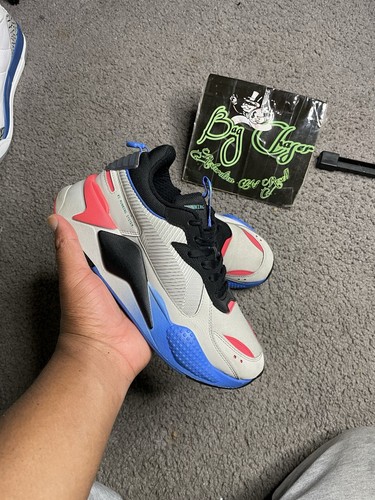 Size 6.5y- Puma RS-X Dazed ‘Grey Violet Marina’ 384978-01 Sneakers Woman’s 8
