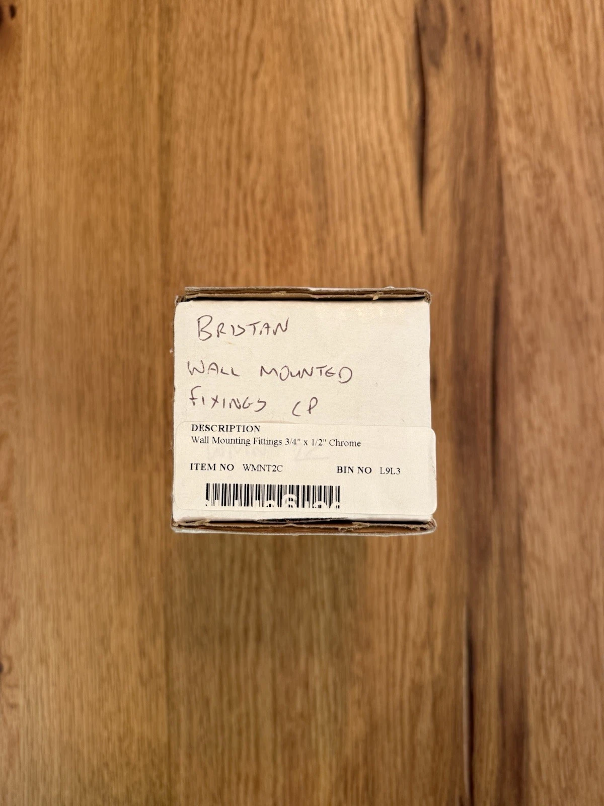 Bristan Chrome Plated Wall Mount Offset Fixings for Showers In Pairs WMNT2C New 3