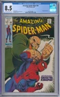 Amazing Spider-Man 69 CGC Graded 8.5 VF+ Kingpin Marvel Comics 1969