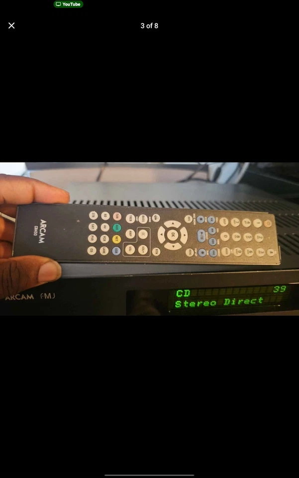 Arcam FMJ AVR380 Surround Sound Receiver Amplifier 7.1 l Home Theater - Image 3 of 4