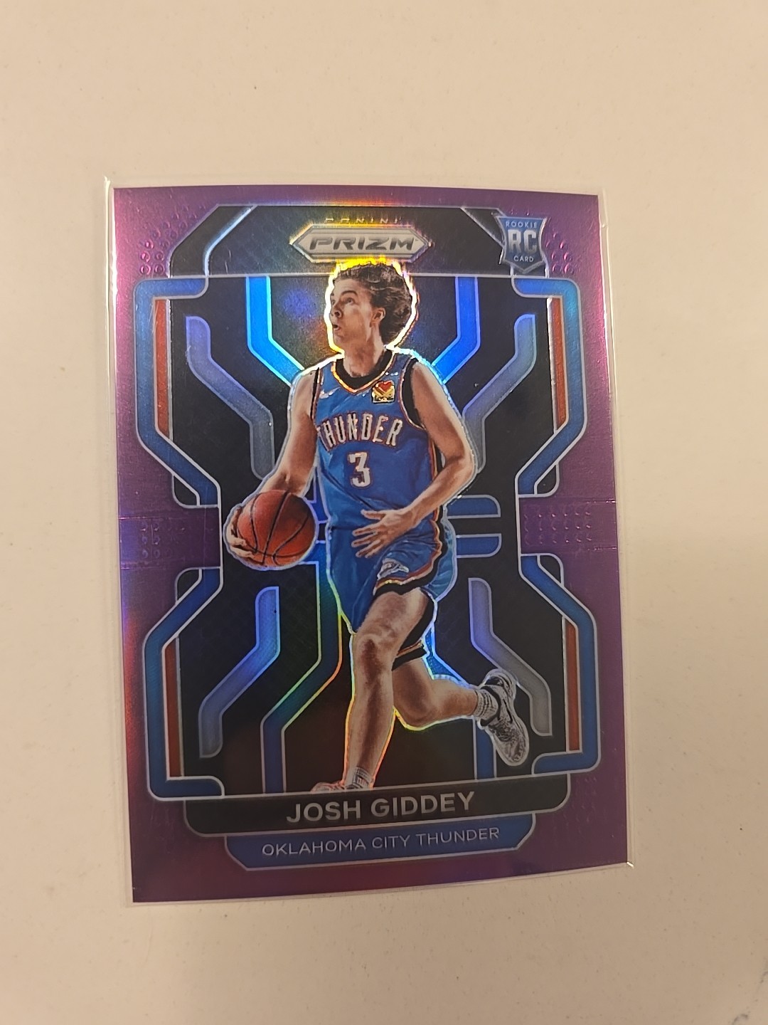 2021-22 Panini Prizm - Josh Giddey #301 Purple Prizm /99 (RC)