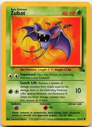 Zubat 57/62 Fossil Unlimited Common