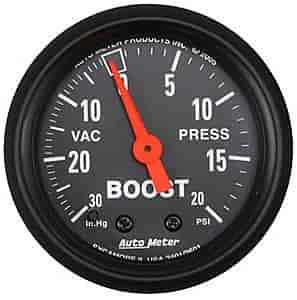 Auto Meter 2601 Z-Series Vacuum/Boost Gauge