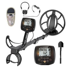 Outsunny 5 Modes Metal Detector for Adults with IP68 Waterproof Search Coil