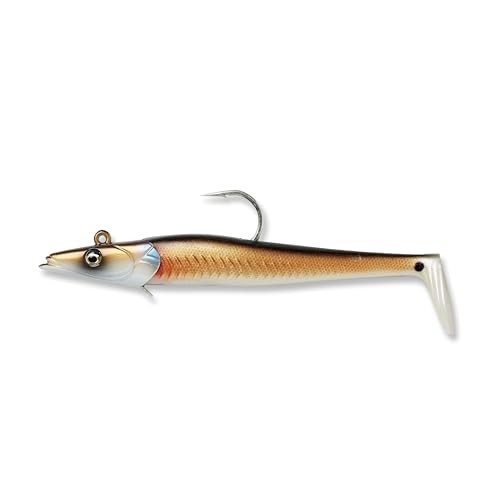 Savage Gear Sandeel Lure – 7.5 Inch, 3.5 Oz, Brown Color (Model SE-J180-BSE) - View #2