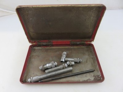 Central Tool Tubular Inside Micrometer Set 1.5-8'' Vintage Made In USA