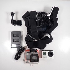 Go Pro Hero 3 Silver Camera Bundle w/Accessories