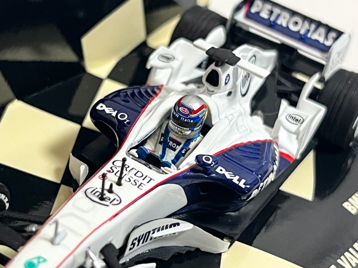 Minichamps 1/43 BMW Sauber F1.06 Alex Zanardi Valencia Test 2006