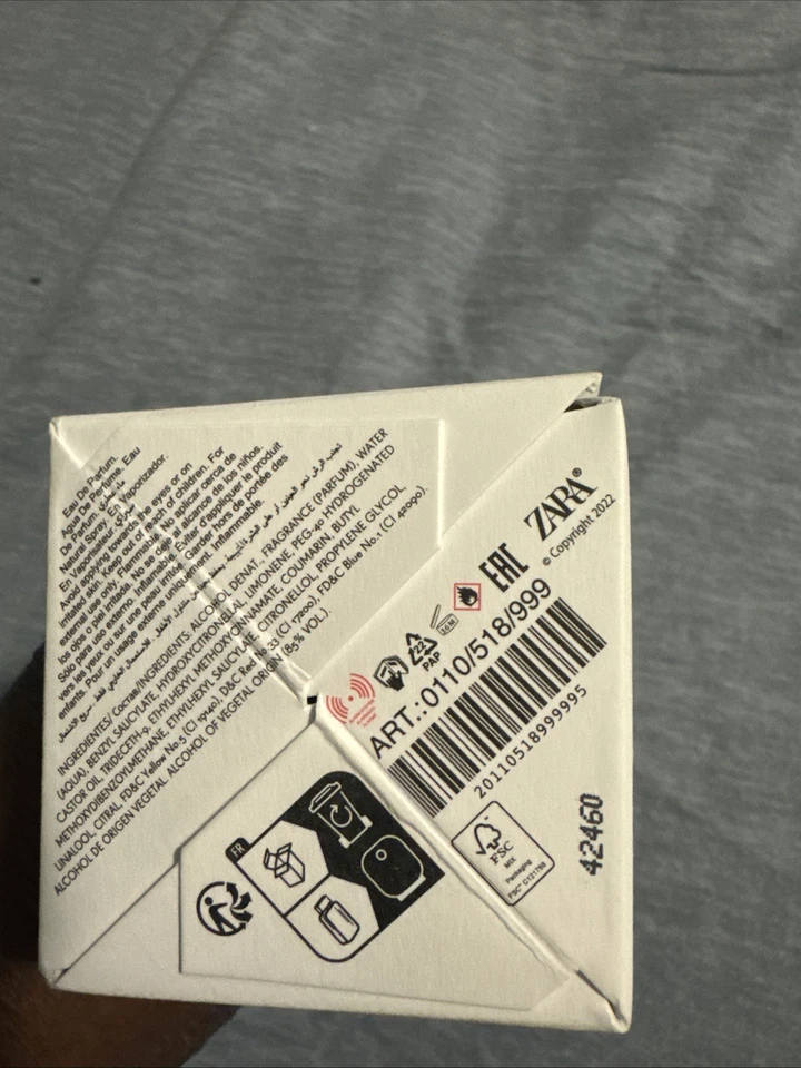 Женская парфюмированная вода Zara Golden Decade EDP духи 2,71 унции новая - Изображение 3 из 3