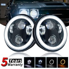 For Rolls-royce Silver Wraith Ii 1977-1980 5.75inch Led Headlights Hilo Beam
