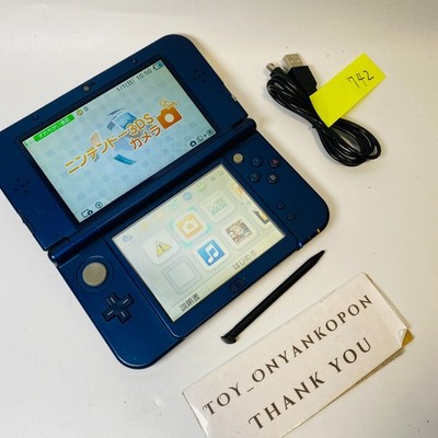 [LCD RANK S-][TOP IPS] New Nintendo 3DS XL Metallic Blau Konsole Japanisch 742