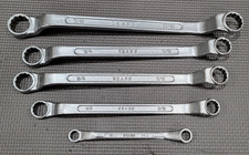 Sears Japan Offset Mixed Box Wrench 5 Piece Set