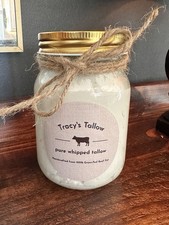 Grass-fed whipped beef tallow no additives Pure Tallow 16 oz