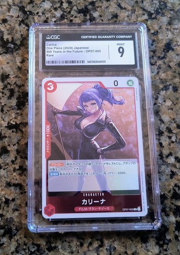 Carina One Piece Holo RARE Card CGC 9 MINT 500 Years In The Future OP07-005 2024 - Picture 1 of 3