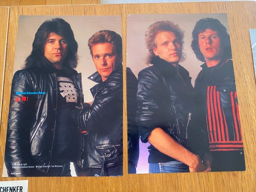 MSG Michael Schenker Group Japan SCORPIONS Stecklinge x20 Musikleben Anfang 80er - Bild 5 von 20