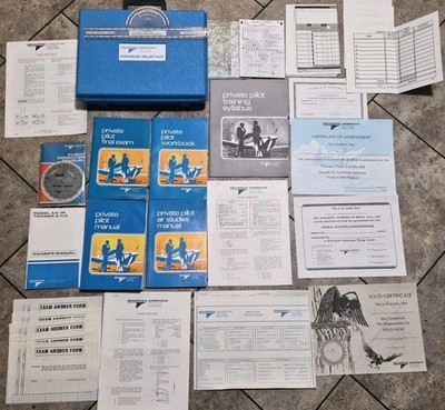 Grumman American Pilot Kit AA-1B TR-2 Service Manual Quiz Exam Case Training 