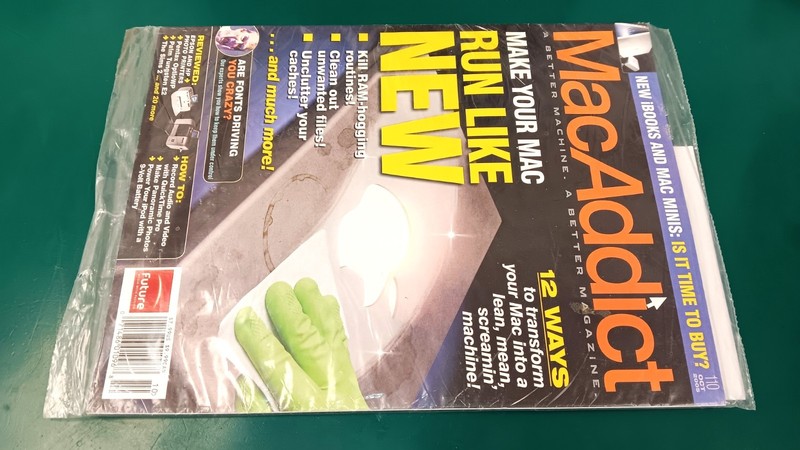 Mac Addict Magazine October 2005 (NEW SEALED)