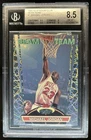 1992-93 Topps Stadium Club Michael Jordan Beam Team #1 Bulls BGS 8.5