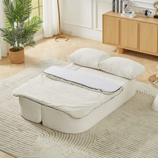 Convertible Sleeper Sofa, Modern Folding Futon Floor Foam Compression Sofa Bed