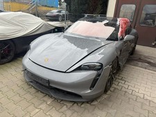  2023 PORSCHE TAYCAN BREAKING BUMPER HEADLIGHTS BONNET MIRRORS REAR END FRONT