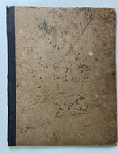 Skizzenbuch - leer - 1934 - 42,5cm x 33,5 cm - Student Münchner Kunstakademie