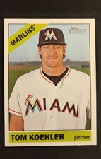 2015 Topps Heritage - Tom Koehler #406 Miami Marlins 