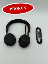 (BROKEN) Jabra Evolve2 65 Flex Wireless Headset Bluetooth ANC Teams Certified
