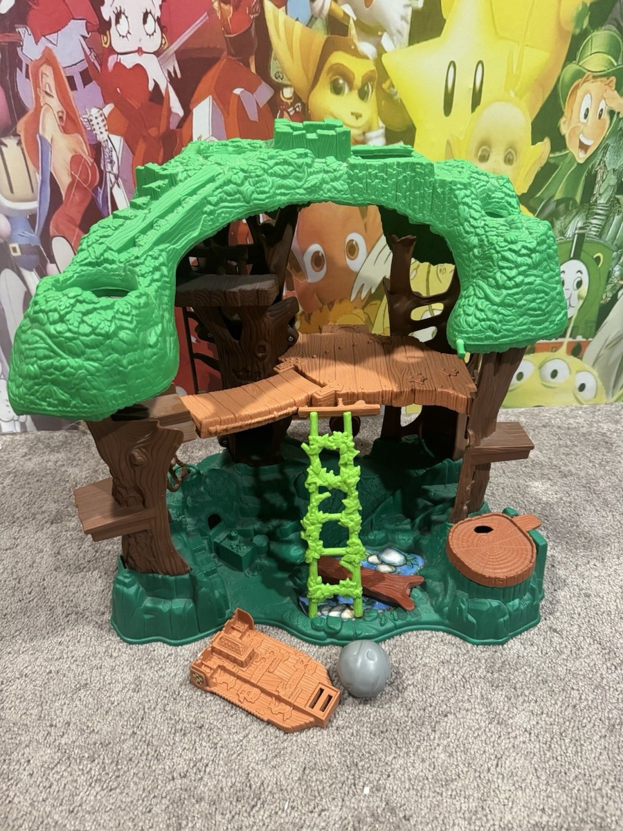 Vintage Fisher Price Great Adventures Robin Hood Tree House Playset Plus  Figure