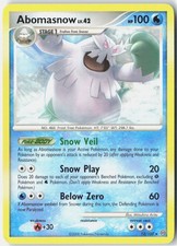 Abomasnow Stormfront 12/100 Pokemon Card