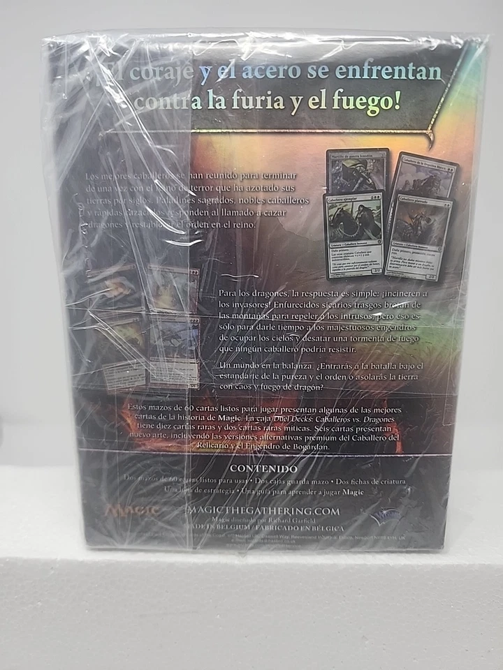 Spanish Version -MAGIC The Gathering CABALLEROS vs DRAGONES DUEL DECKS 2011 - N7 - Image 2 of 3