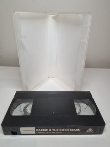 Barbie & The Rockstars 1987 VHS Video Cassette Mattel Out Of This World - Picture 6 of 9